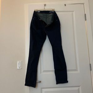 Men’s Mugsy Jeans, size 32x32, Color: Studio Blue. Never worn. Sell for $112